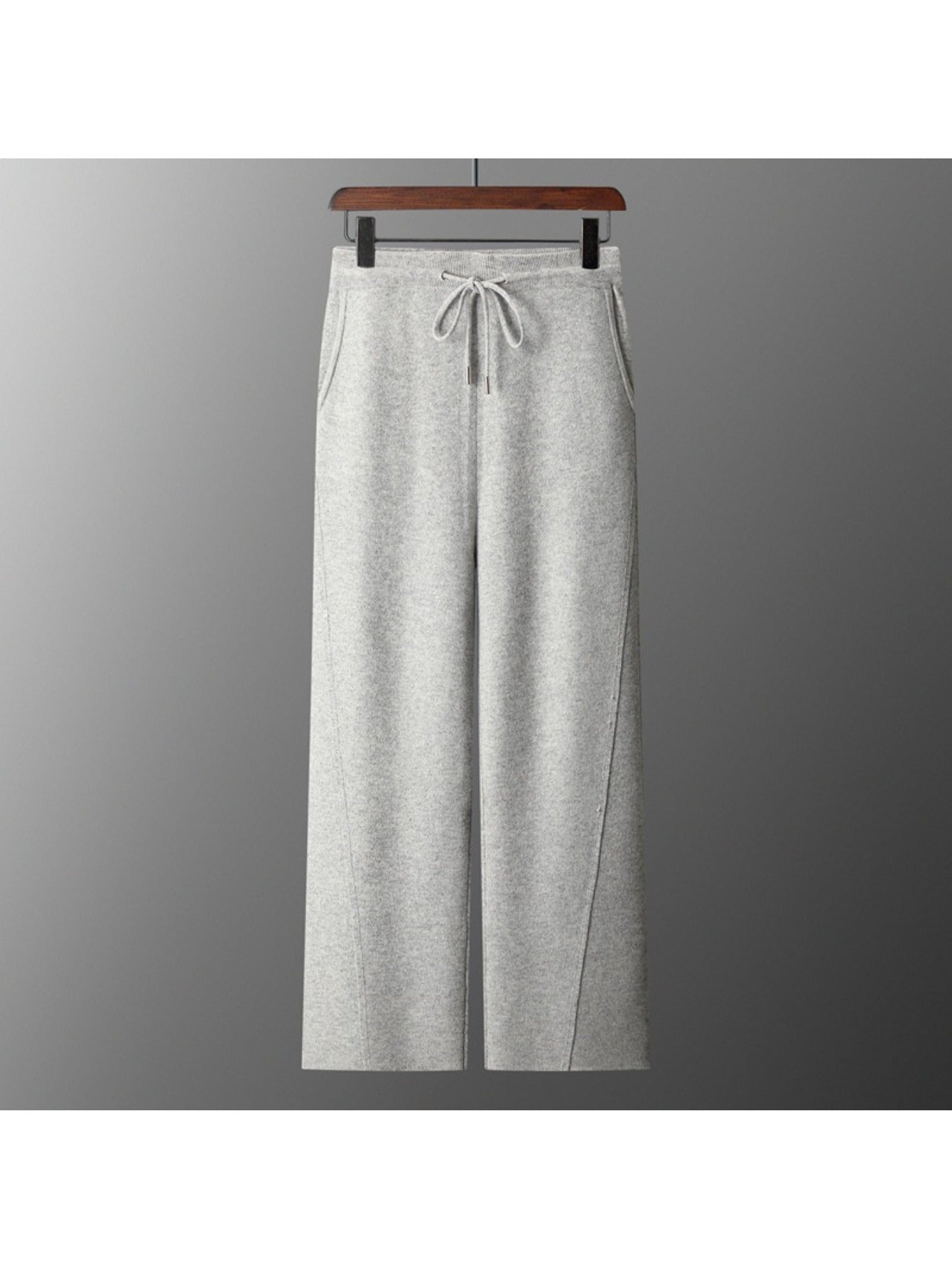 Men's Banana Fit Sweatpants High Waist Drop Crotch Joggers Loose Fit Streetwear Trousers with Elastic Cuff Gym Running Casual Wear Stretch Comfort Fabric