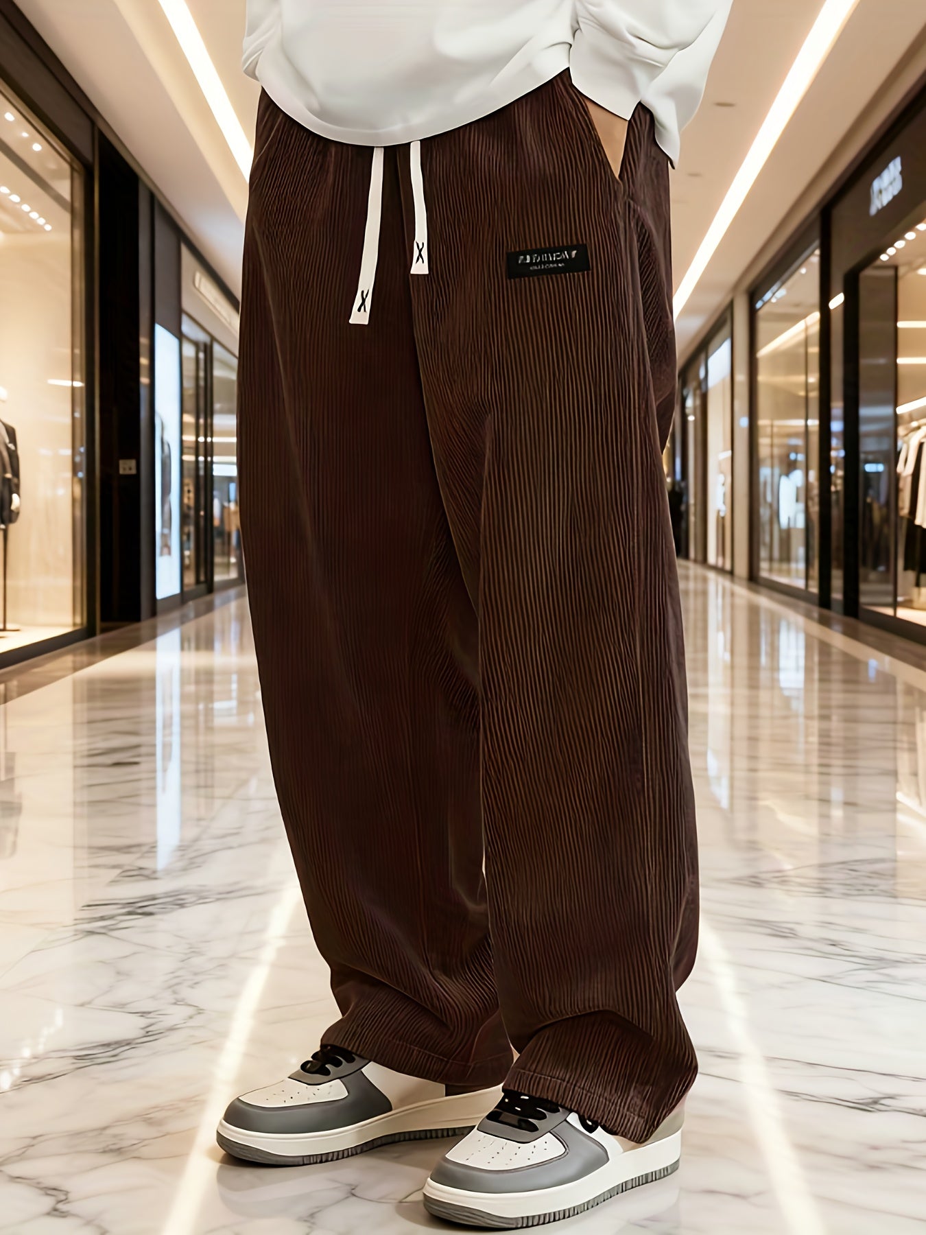 Men's Exclusive Casual Sport Corduroy Pants, Interpreting the Charm of an Elegant Gentleman