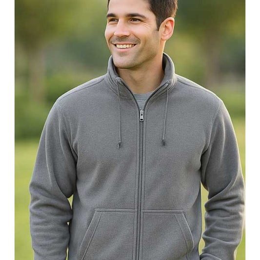 Men Stand Collar Zip Jacket Casual Lightweight Sports Outerwear