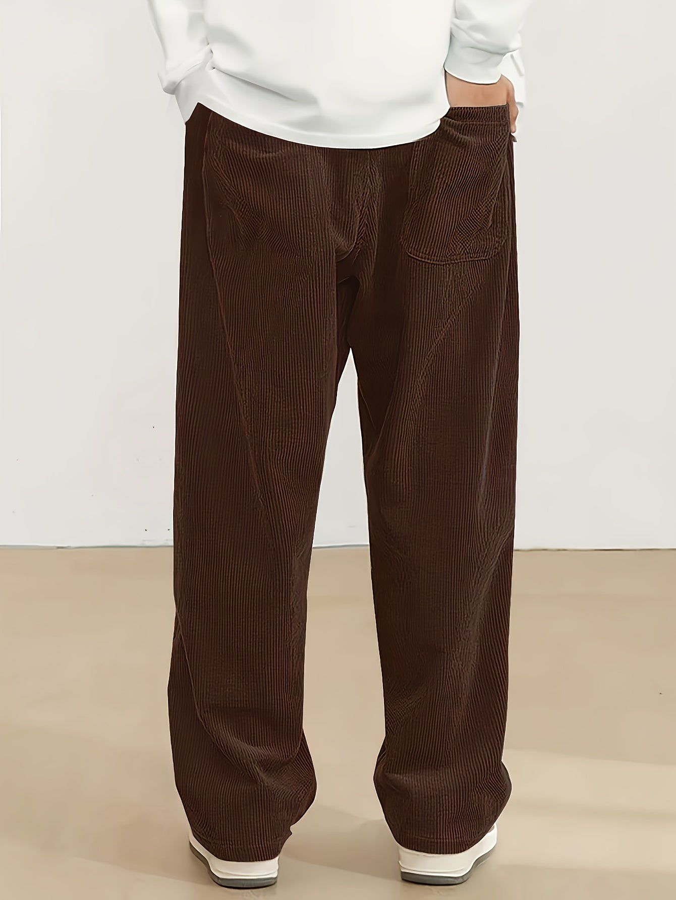 Men's Exclusive Casual Sport Corduroy Pants, Interpreting the Charm of an Elegant Gentleman