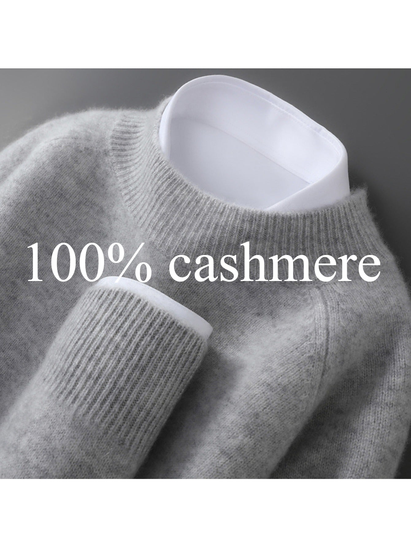 100% Pure Men'S Thickened Turtleneck Sweater with Raglan Sleeves, Loose Fit, Suitable for Business Casual, Solid Color Knitted Base Layer Top.