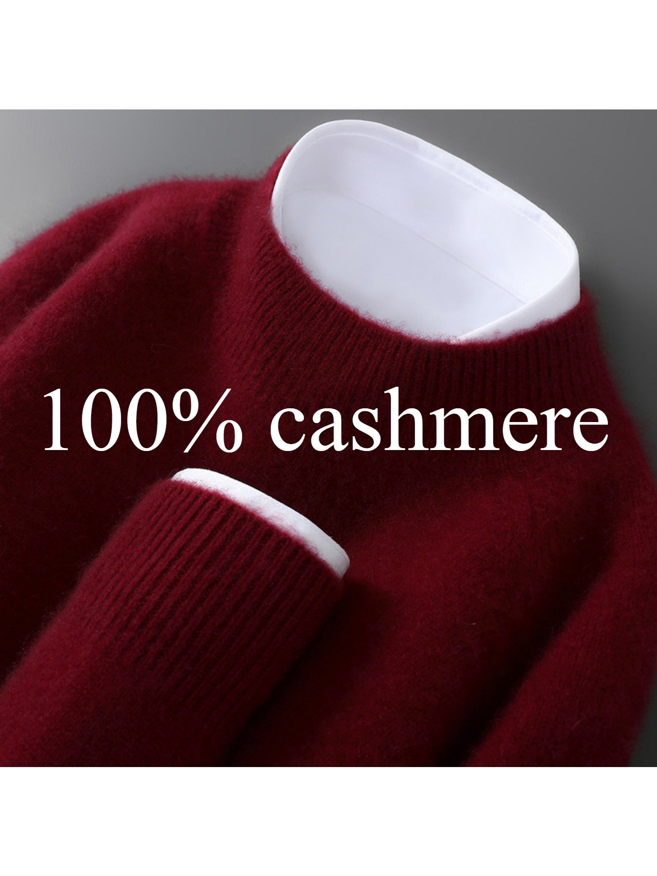 100% Pure Men'S Thickened Turtleneck Sweater with Raglan Sleeves, Loose Fit, Suitable for Business Casual, Solid Color Knitted Base Layer Top.