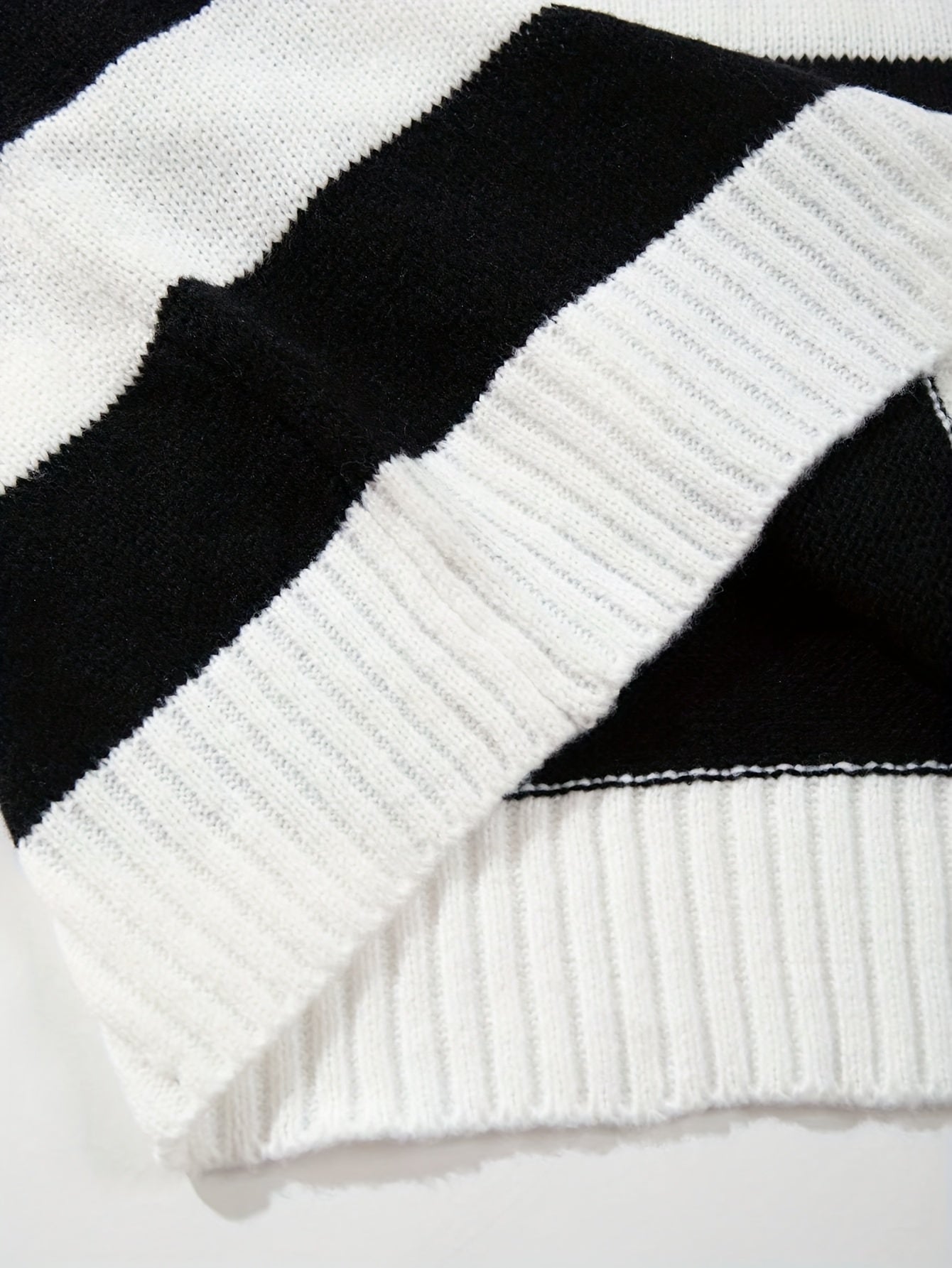 Men'S Casual Striped Crew Neck Pullover | Long Sleeve, Rib-Knit, Loose Fit, Perfect for Fall\Winter