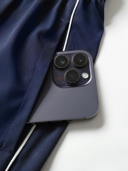 Men's Fashion Casual Drawstring Pants with Side Stripes, Breathable Comfort Long Trousers for Outdoor Activities and Sports Style