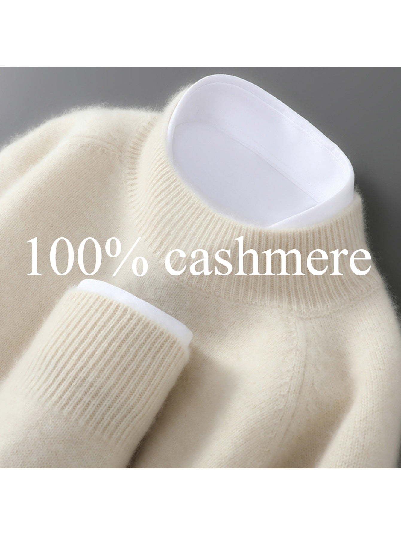 100% Pure Men'S Thickened Turtleneck Sweater with Raglan Sleeves, Loose Fit, Suitable for Business Casual, Solid Color Knitted Base Layer Top.