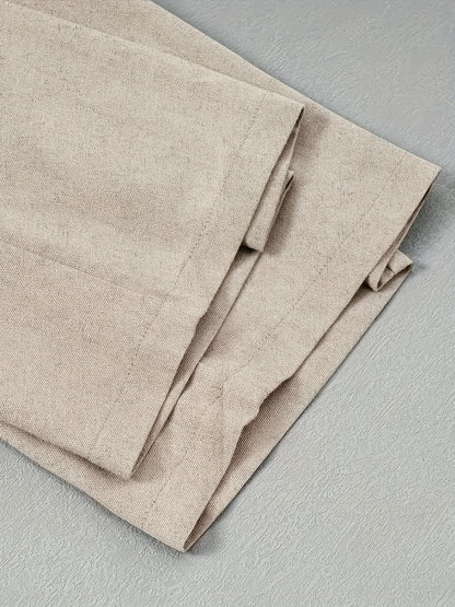 Men's Loose Straight-Leg Wide Leg Casual Lazy Dress Pants