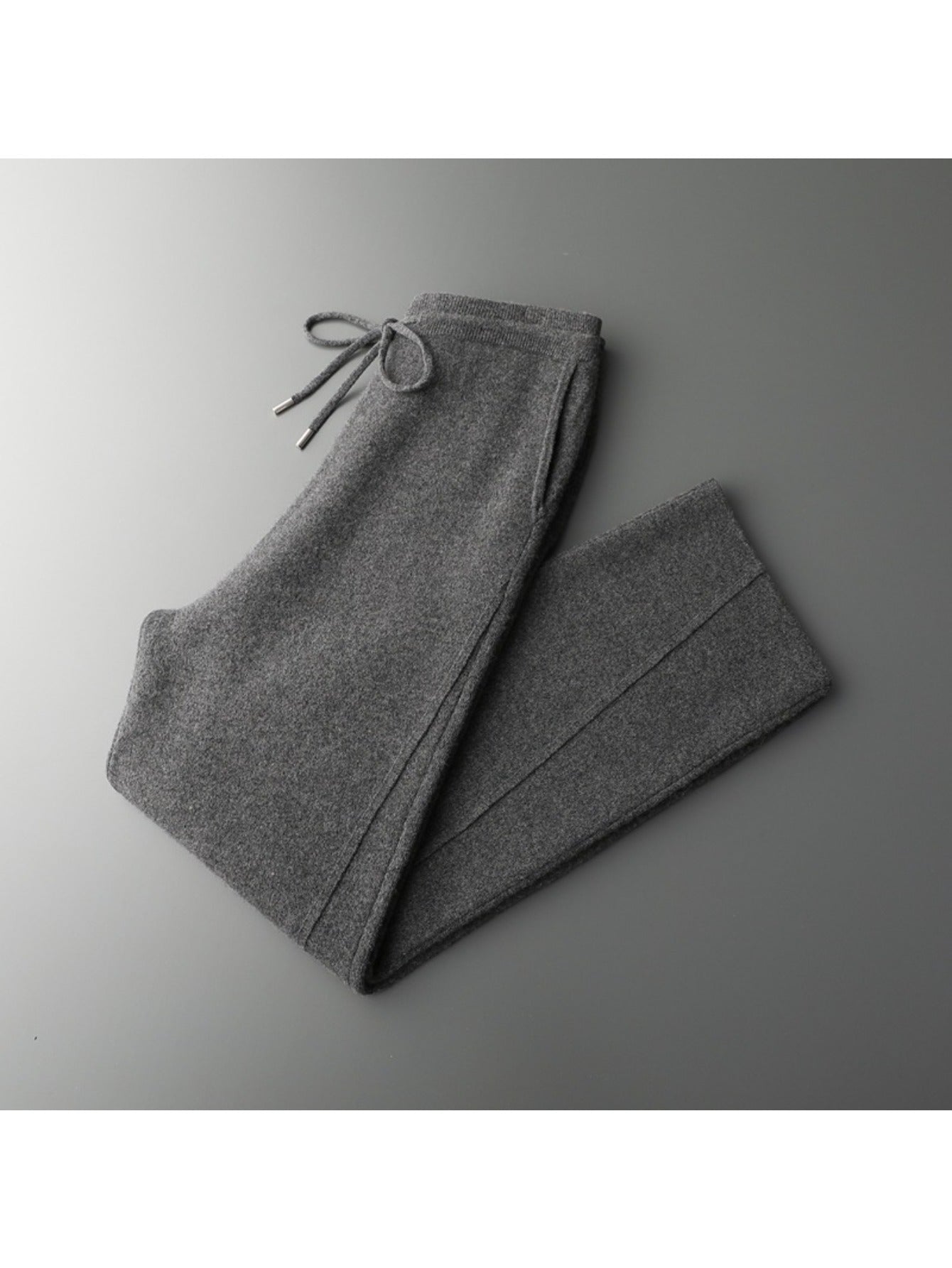 Men's Banana Fit Sweatpants High Waist Drop Crotch Joggers Loose Fit Streetwear Trousers with Elastic Cuff Gym Running Casual Wear Stretch Comfort Fabric