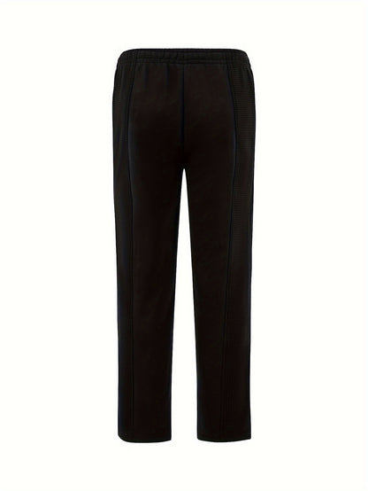 Men's Athletic Jogger Pants Autumn\Spring -Lined Thickened Pants, Warm, Loose-Fit, Cold-Proof, Casual, Genuine Sweatpants