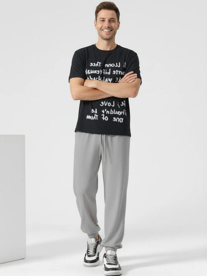 Fashion Printed Ankle Pants Full Custody Popular European and American Sizes Cross-border Wholesale